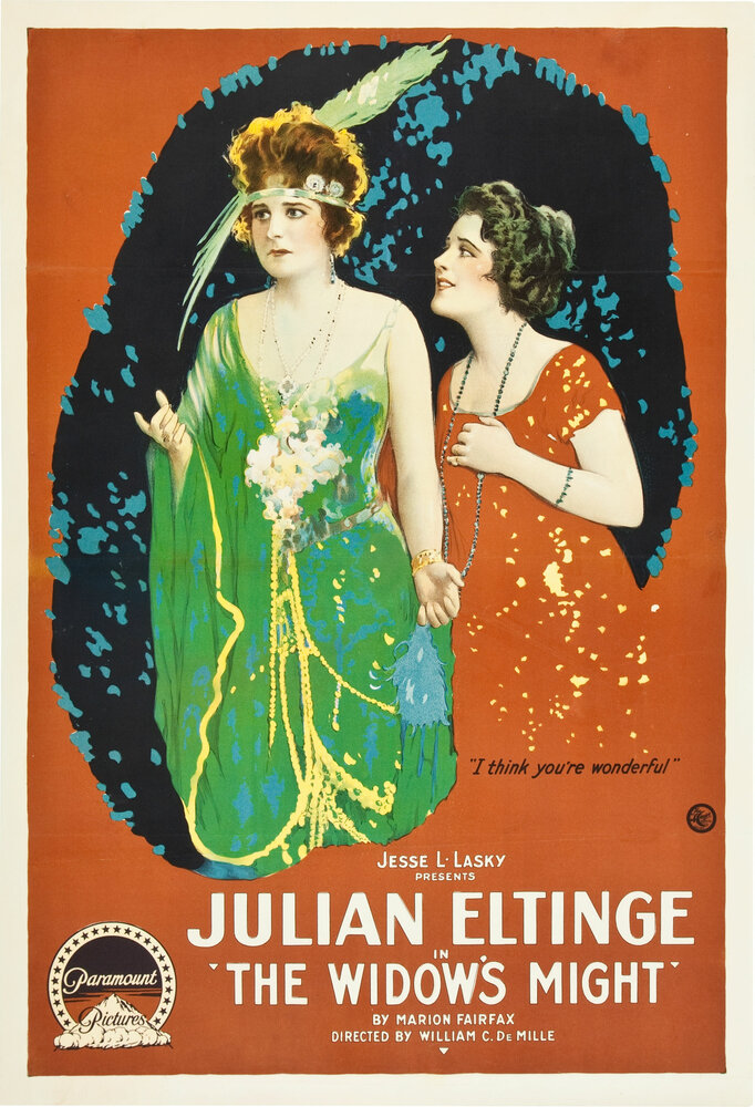 The Widow's Might (1918) постер