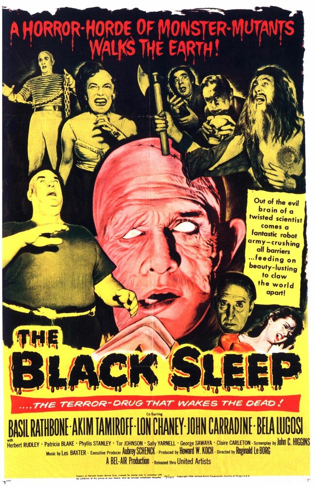 Черное бездействие (1956) постер