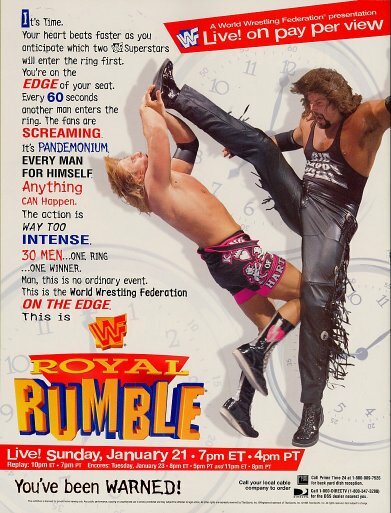WWF Королевская битва (1996) постер