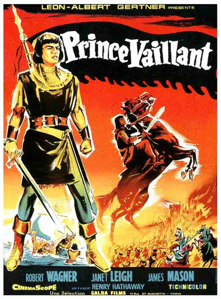 Принц Валиант (1954) постер