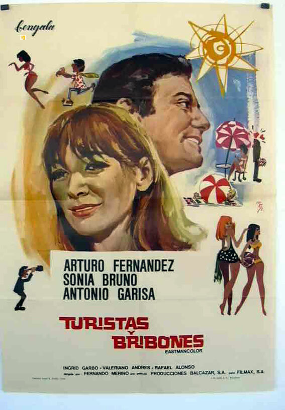 Turistas y bribones (1969) постер