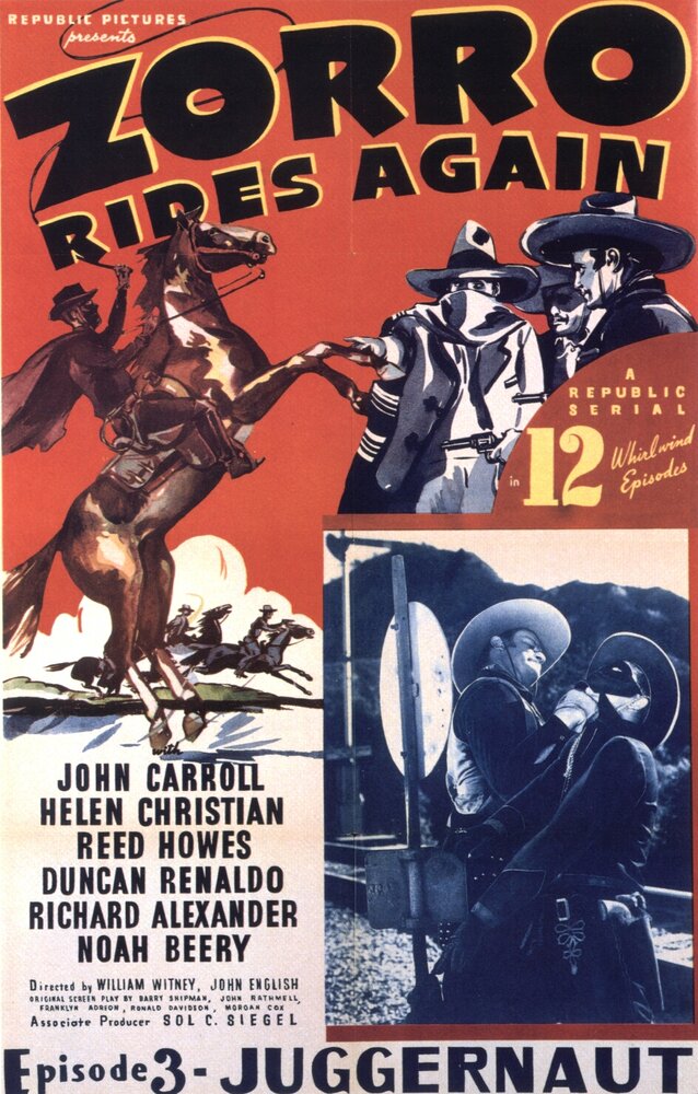 Зорро снова в седле (1937) постер