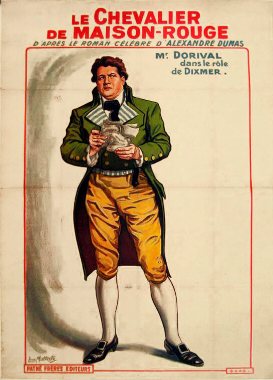 Шевалье де Мезон-Руж (1914) постер