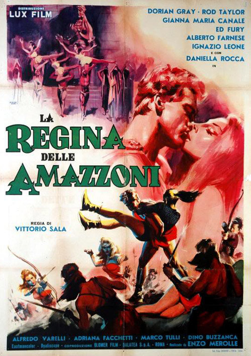 Царица амазонок (1960) постер