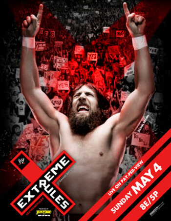 WWE Экстремальные правила (2014) постер