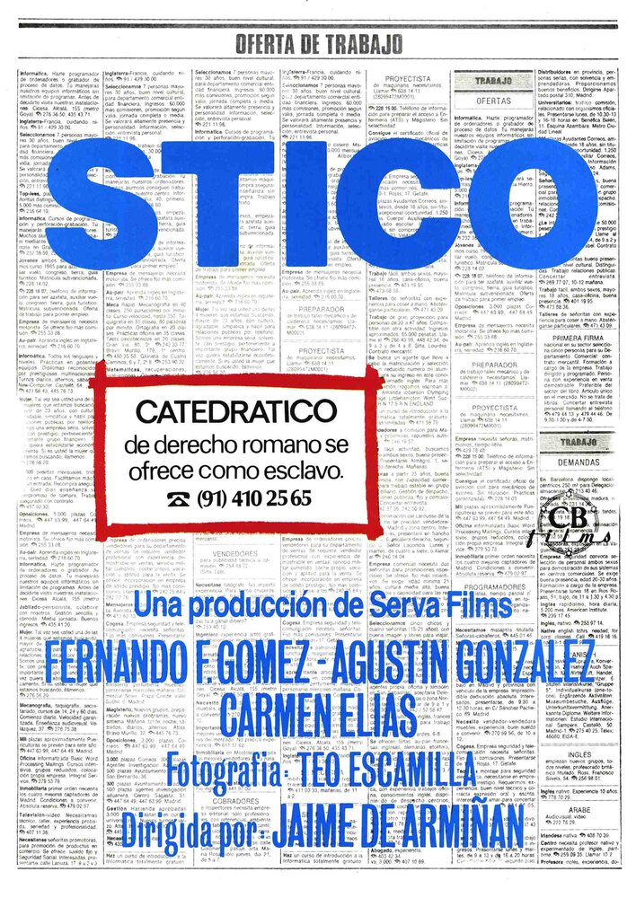 Стико (1984) постер