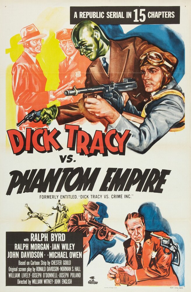 Дик Трейси против корпорации «Преступность» (1941) постер
