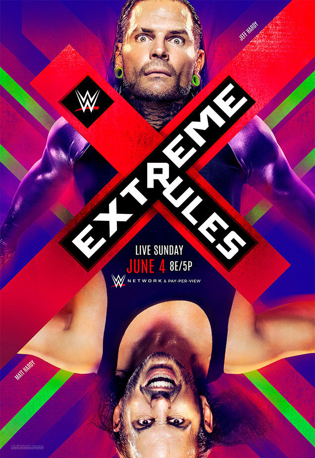 WWE Экстремальные правила (2017) постер