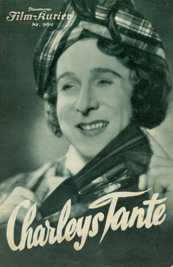 Тётка Чарлея (1934) постер