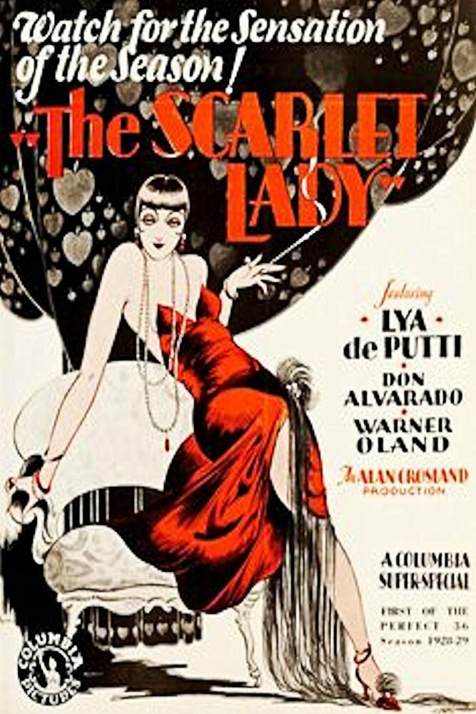 The Scarlet Lady (1928) постер