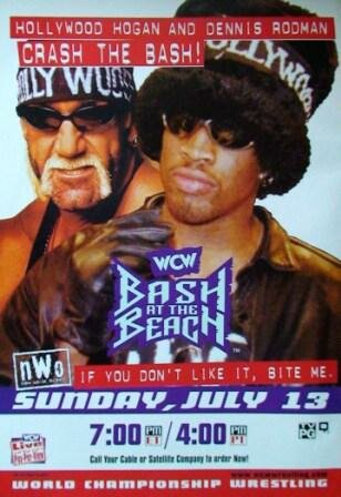 WCW Разборка на пляже (1997) постер