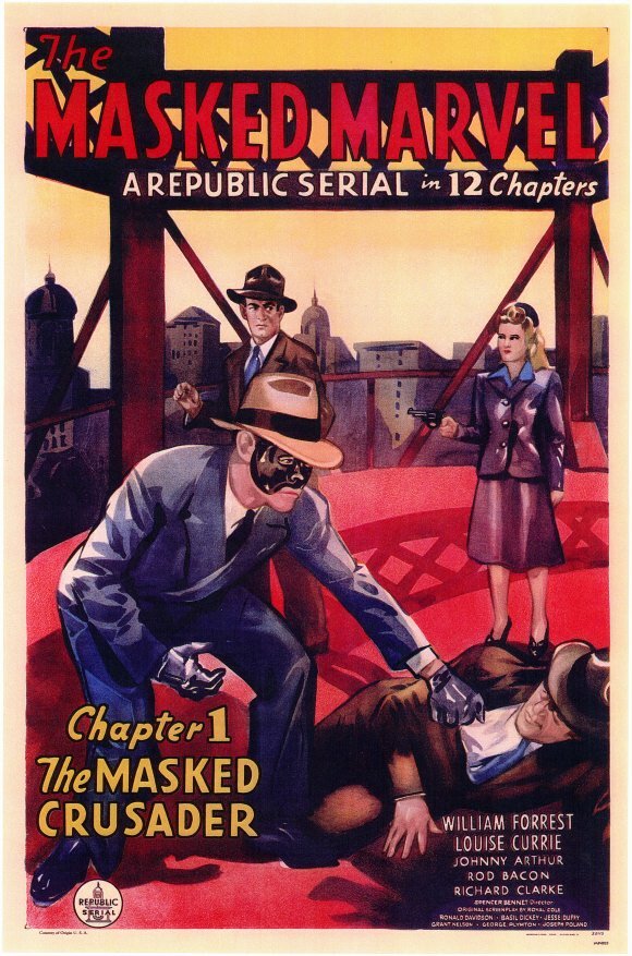 The Masked Marvel (1943) постер