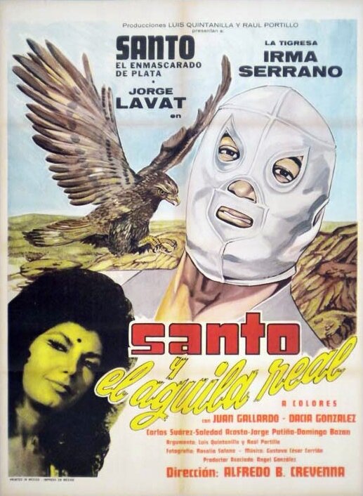 Santo y el águila real (1973) постер