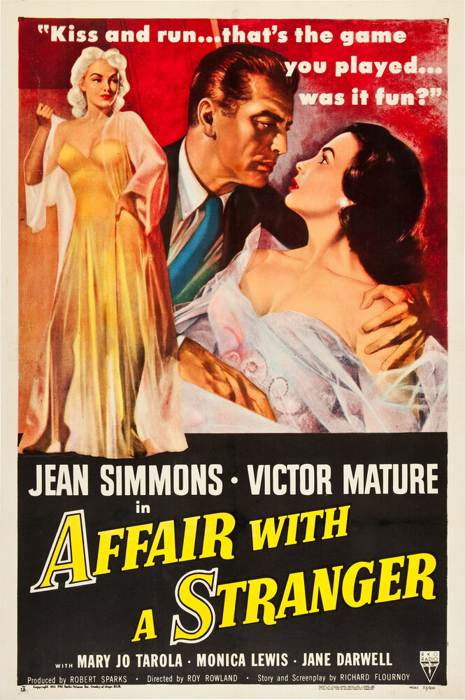 Роман с незнакомцем (1953) постер