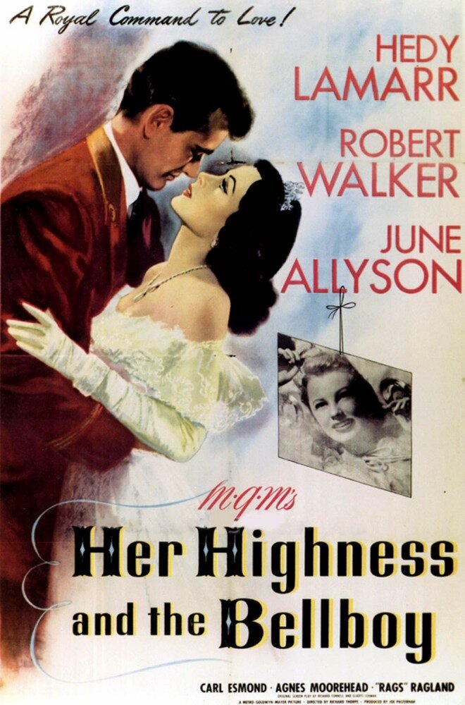 Ее Высочество и посыльный (1945) постер
