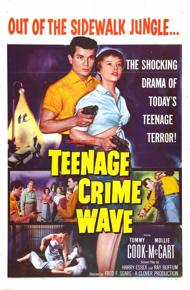 Teen-Age Crime Wave (1955) постер