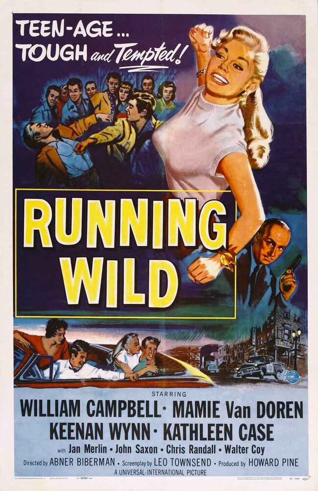 Running Wild (1955) постер