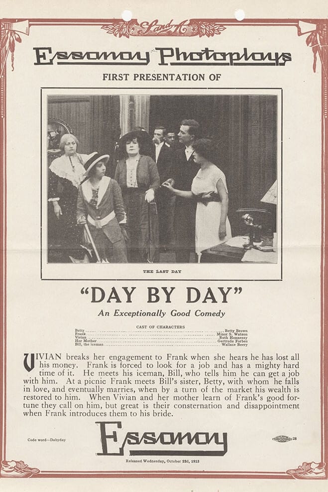 Day by Day (1913) постер