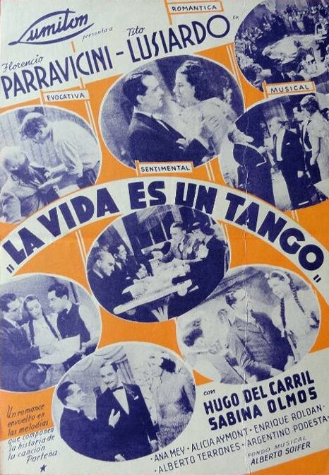 La vida es un tango (1939) постер