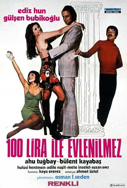 100 lira ile evlenilmez (1974) постер
