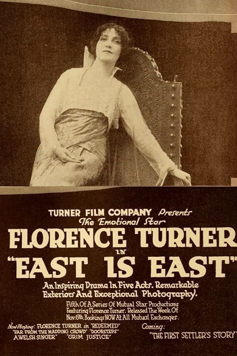 East Is East (1916) постер