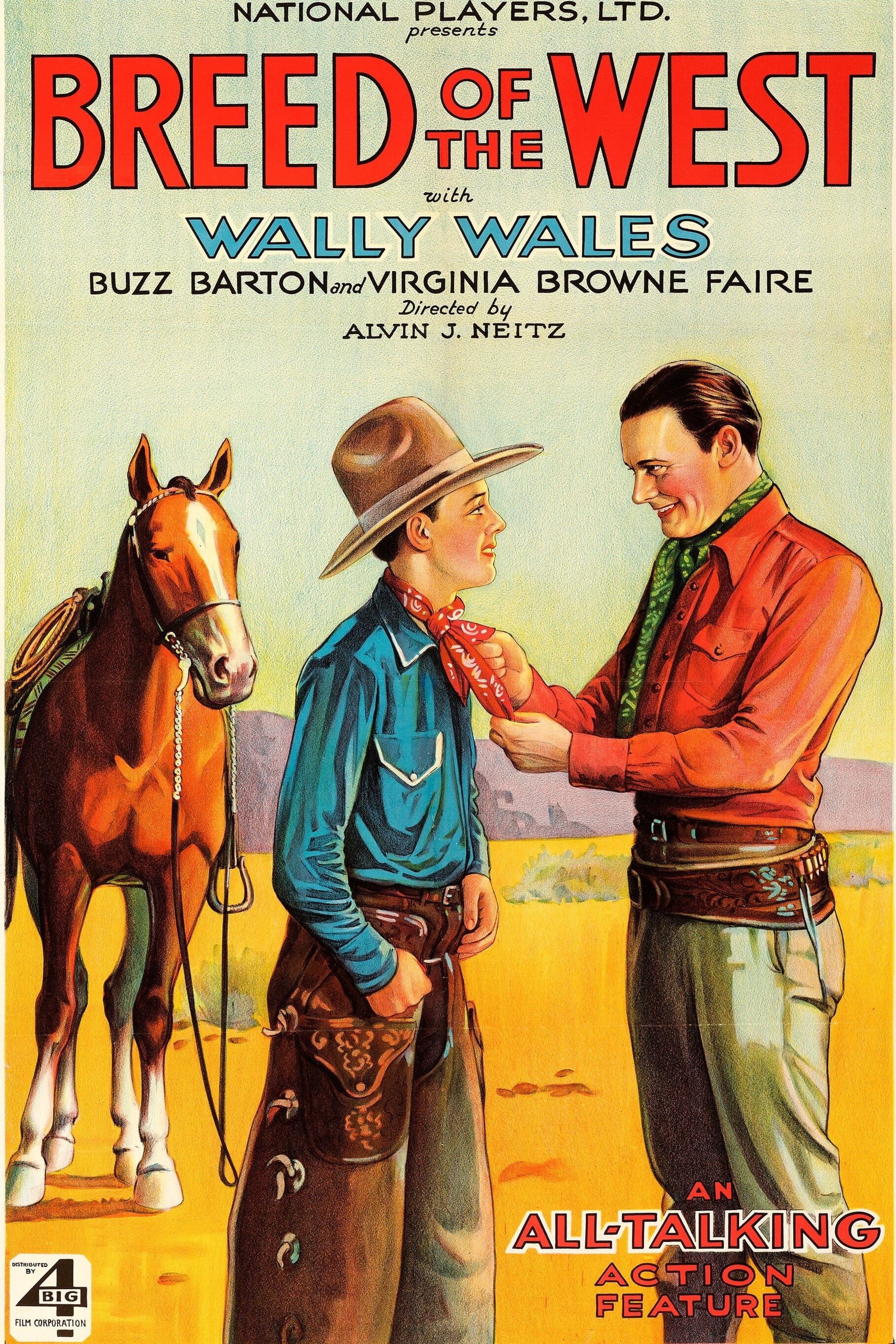 Breed of the West (1930) постер