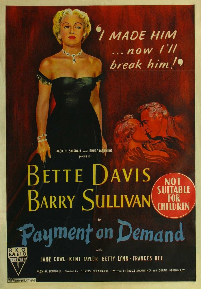Платеж по требованию (1951) постер