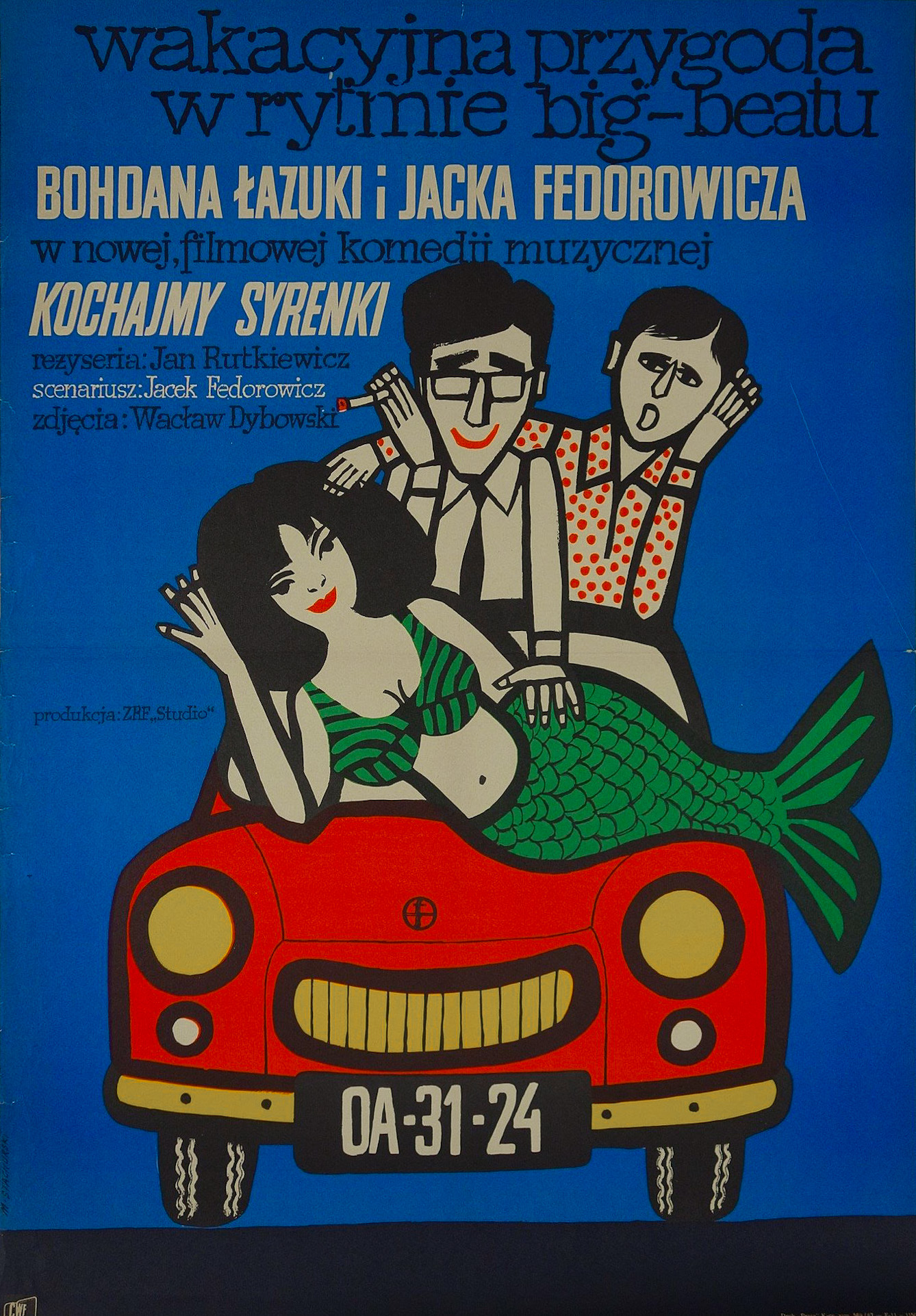 Kochajmy syrenki (1966) постер
