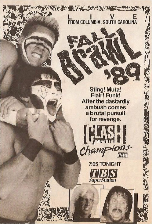WCW Столкновение чемпионов 8 (1989) постер