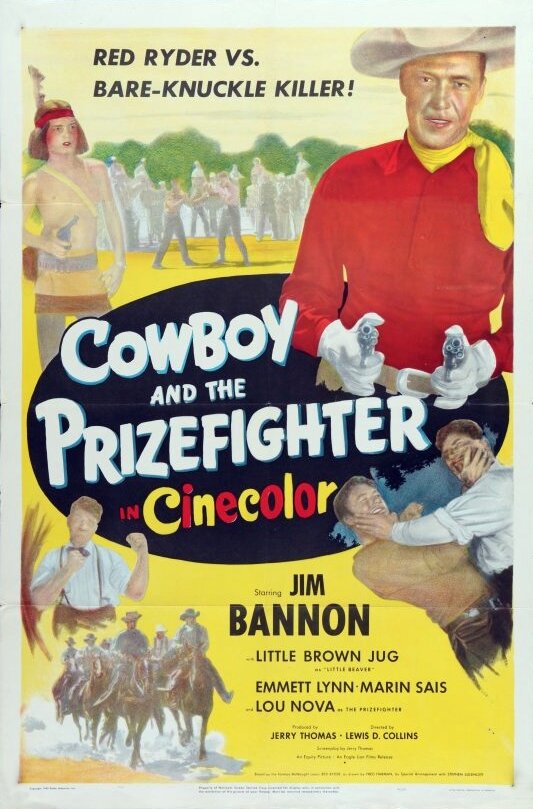 Cowboy and the Prizefighter (1949) постер