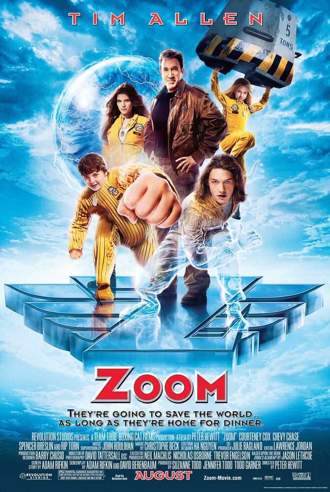 Капитан Зум: Академия супергероев (2006) постер