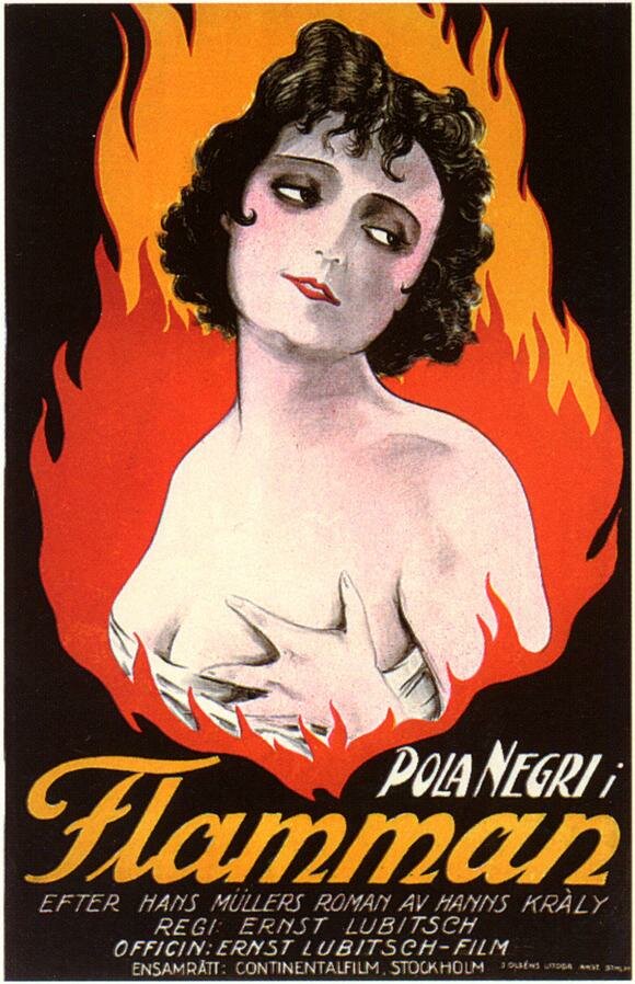 Пламя (1923) постер