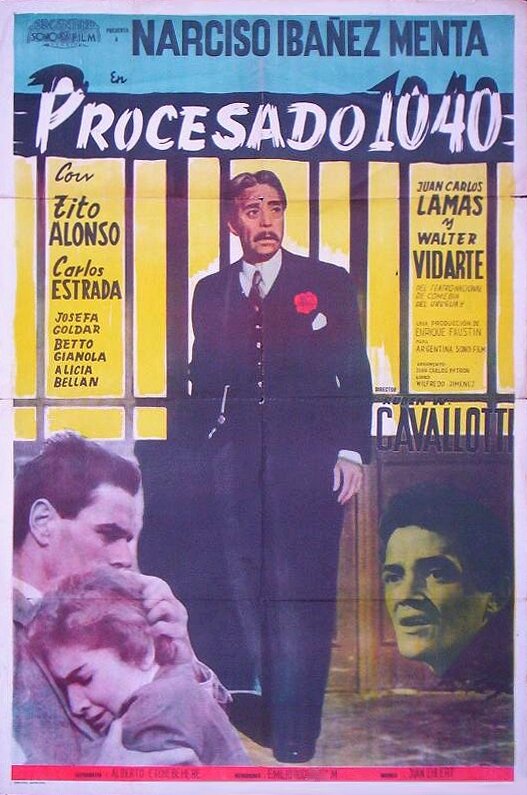 Обвиняемый №1040 (1958) постер