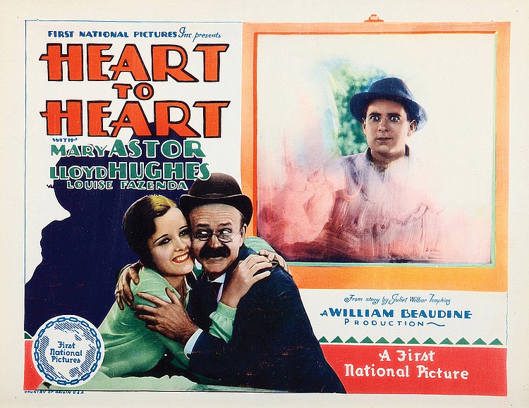 Сердце к сердцу (1928) постер