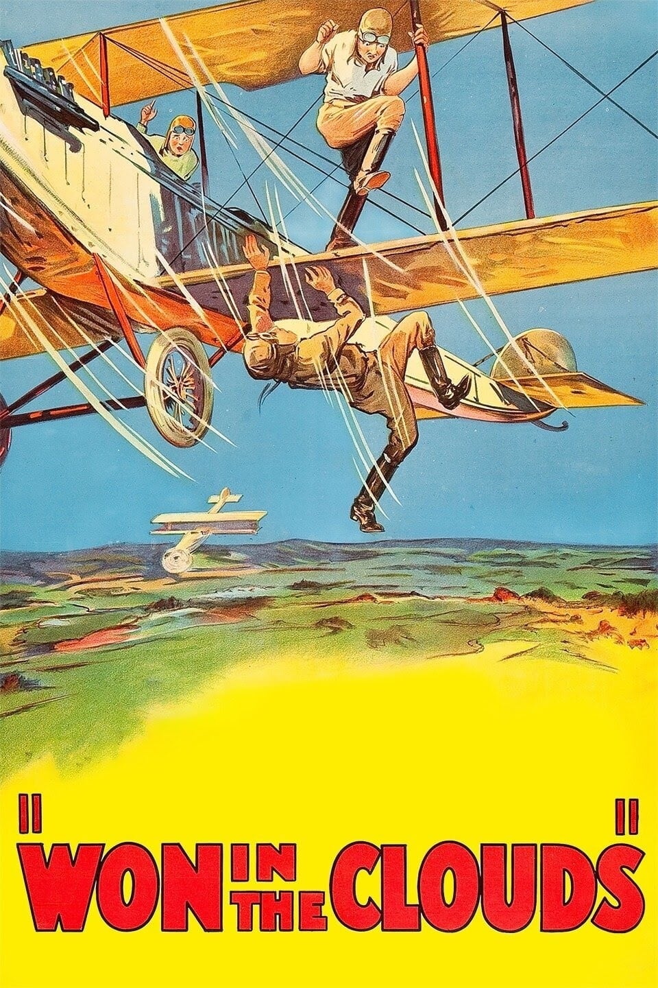 Won in the Clouds (1928) постер