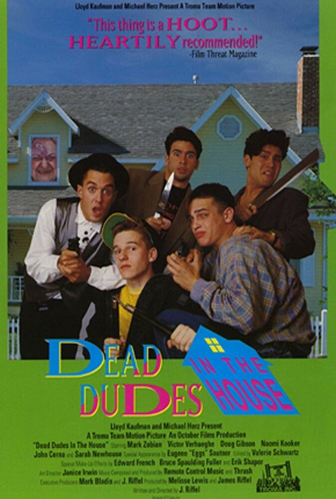 Мёртвые чуваки в доме (1989) постер