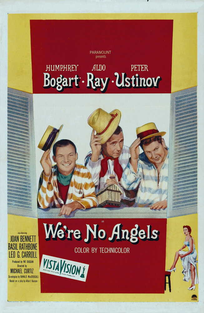 Мы не ангелы (1955) постер