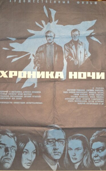 Хроника ночи (1972) постер