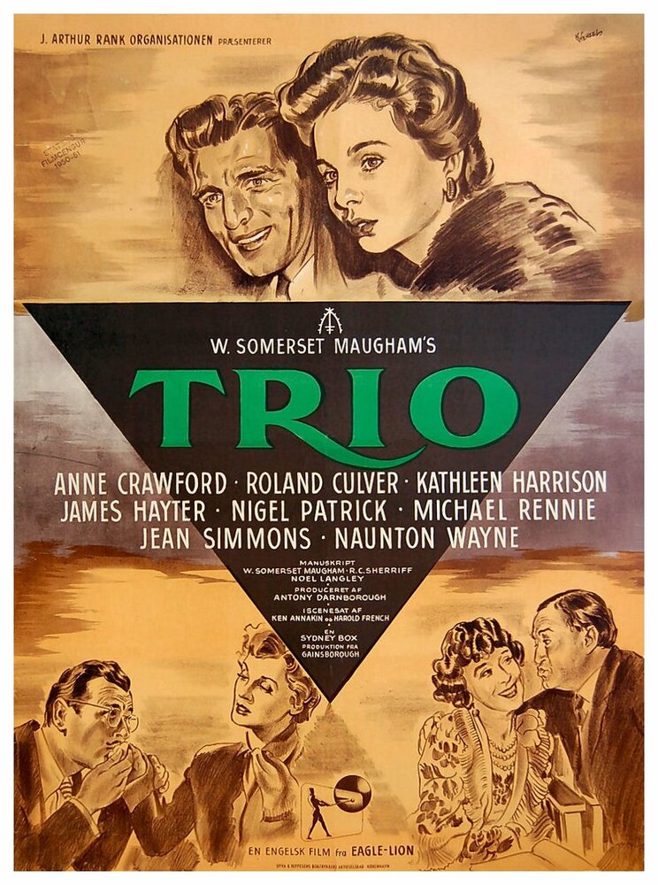 Трио (1950) постер
