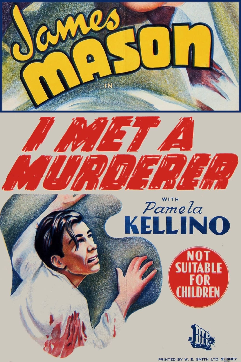 Я познакомился с убийцей (1939) постер