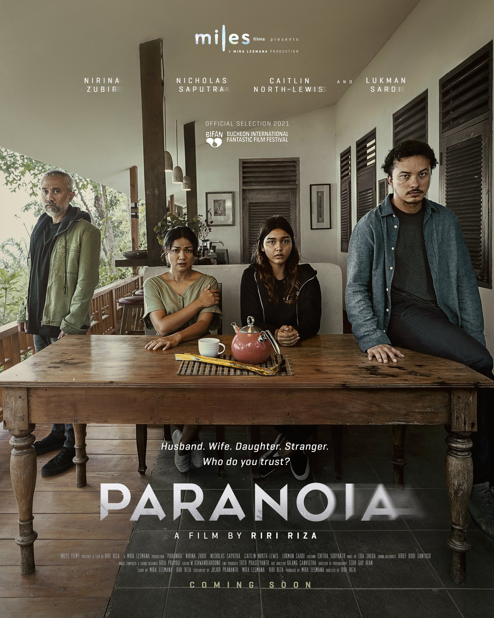 Paranoia (2021) постер