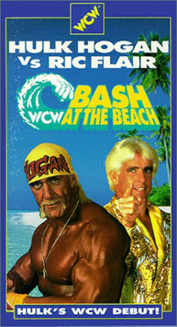 WCW Разборка на пляже (1994) постер