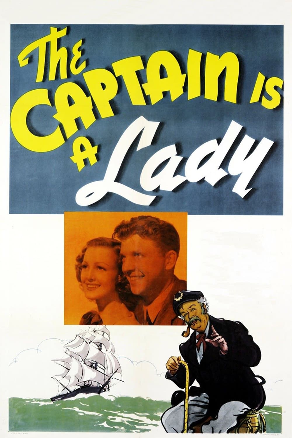 The Captain Is a Lady (1940) постер