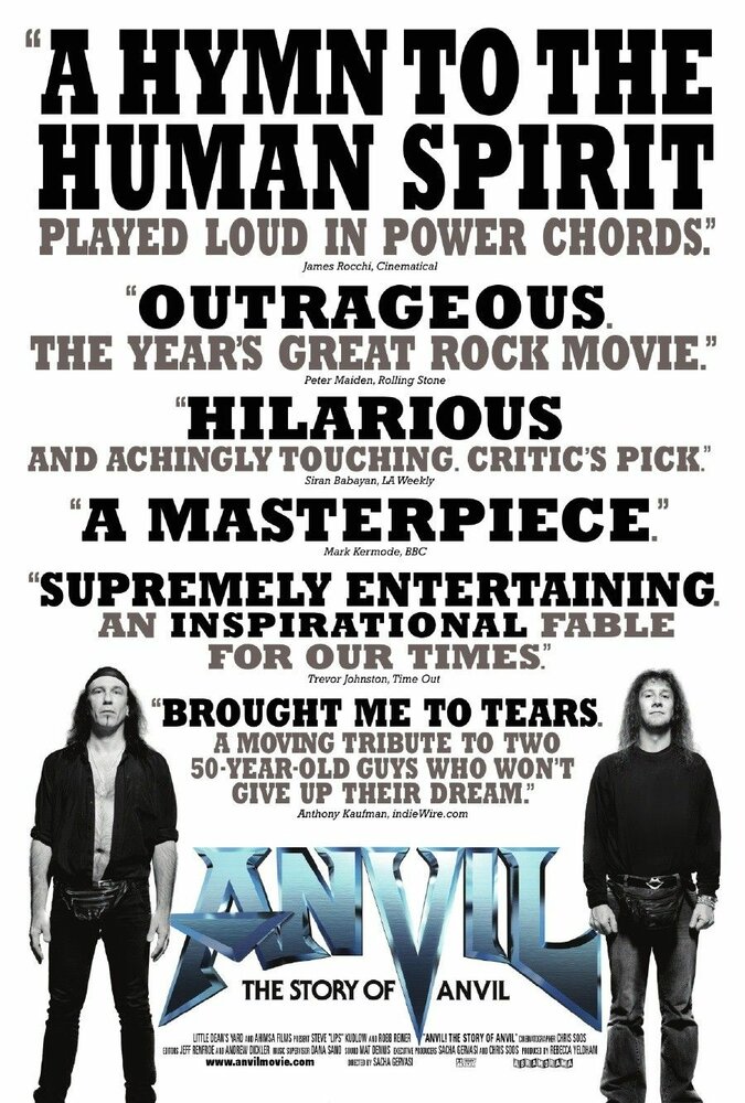 Anvil: История рок-группы (2008) постер