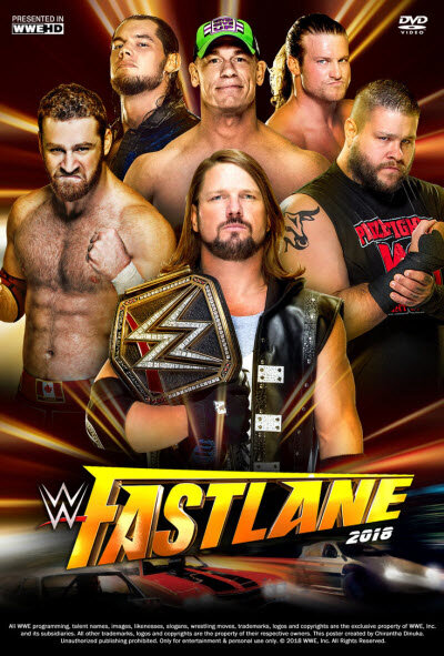 WWE Полоса обгона (2018) постер