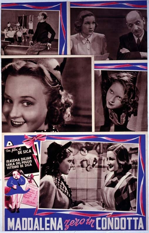 Маддалена, ноль за поведение (1940) постер