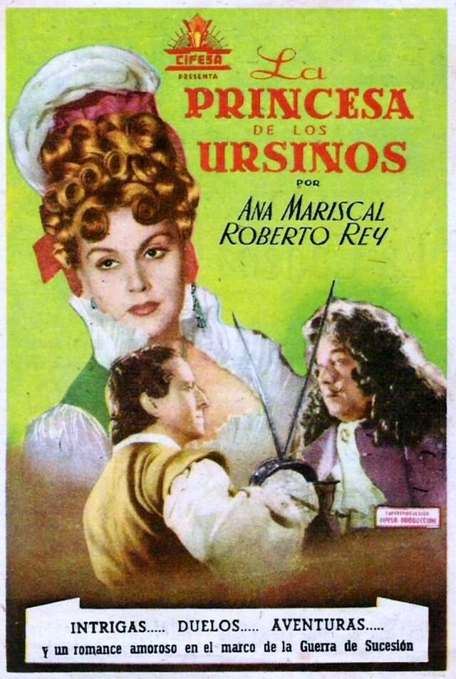 La princesa de los Ursinos (1947) постер