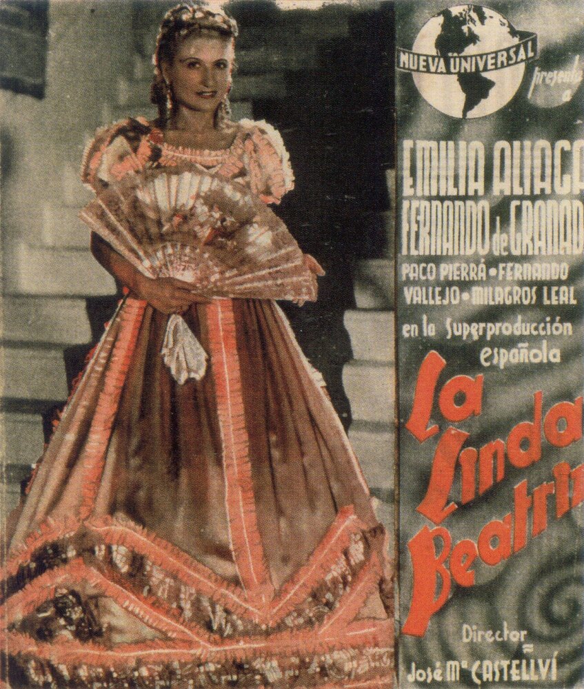 La linda Beatriz (1939) постер
