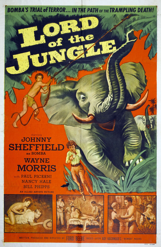 Lord of the Jungle (1955) постер