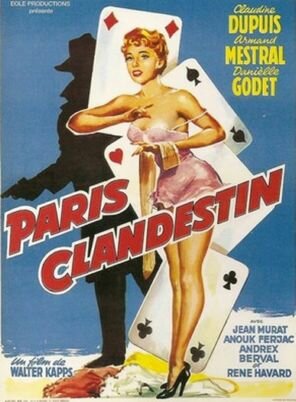 Paris clandestin (1957) постер